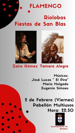 Imagen 2 de Febrero - Actuaciones de Zaira Gómez y Tamara Alegre en Riolobos