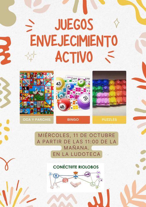 Imagen 11 de Octubre - Conect@te Riolobos. Juegos envejecimiento activo en Riolobos