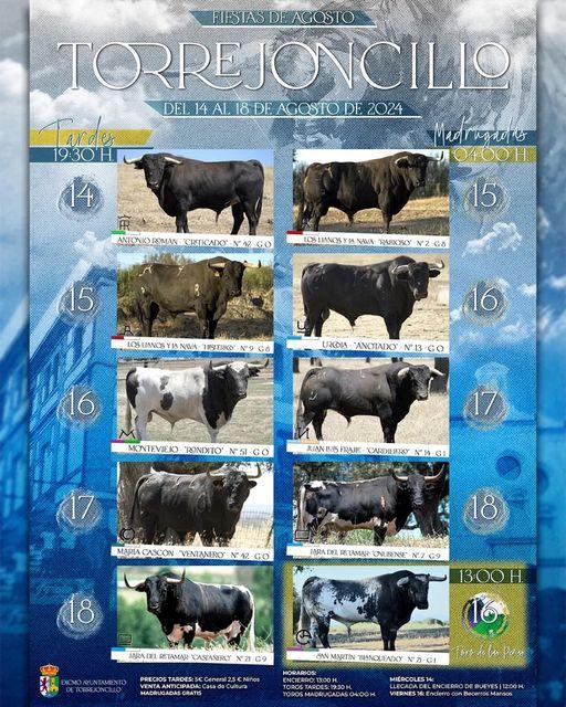 Imagen Del 14 al 18 de Agosto - FIESTAS DE AGOSTO DE TORREJONCILLO