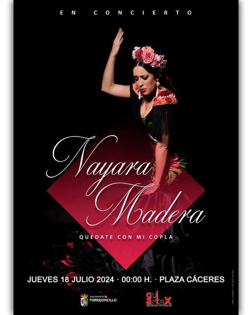 Imagen 18 de Julio - Concierto de copla de la cantante Nayara Madera en Valdencín