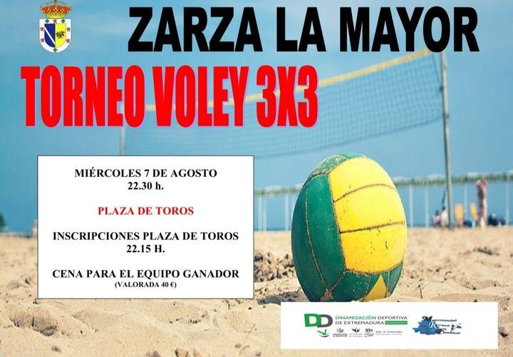 Imagen 7 de Agosto - Torneo Voley 3x3 en Zarza La Mayor