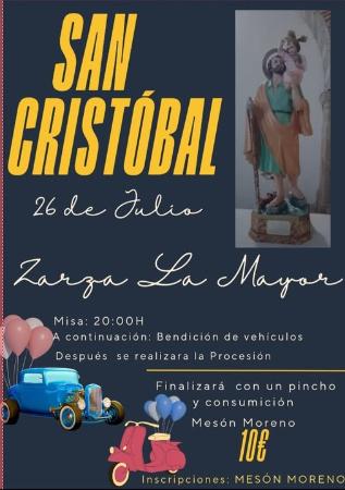Imagen 26 de Julio - San Cristóbal en Zarza La Mayor