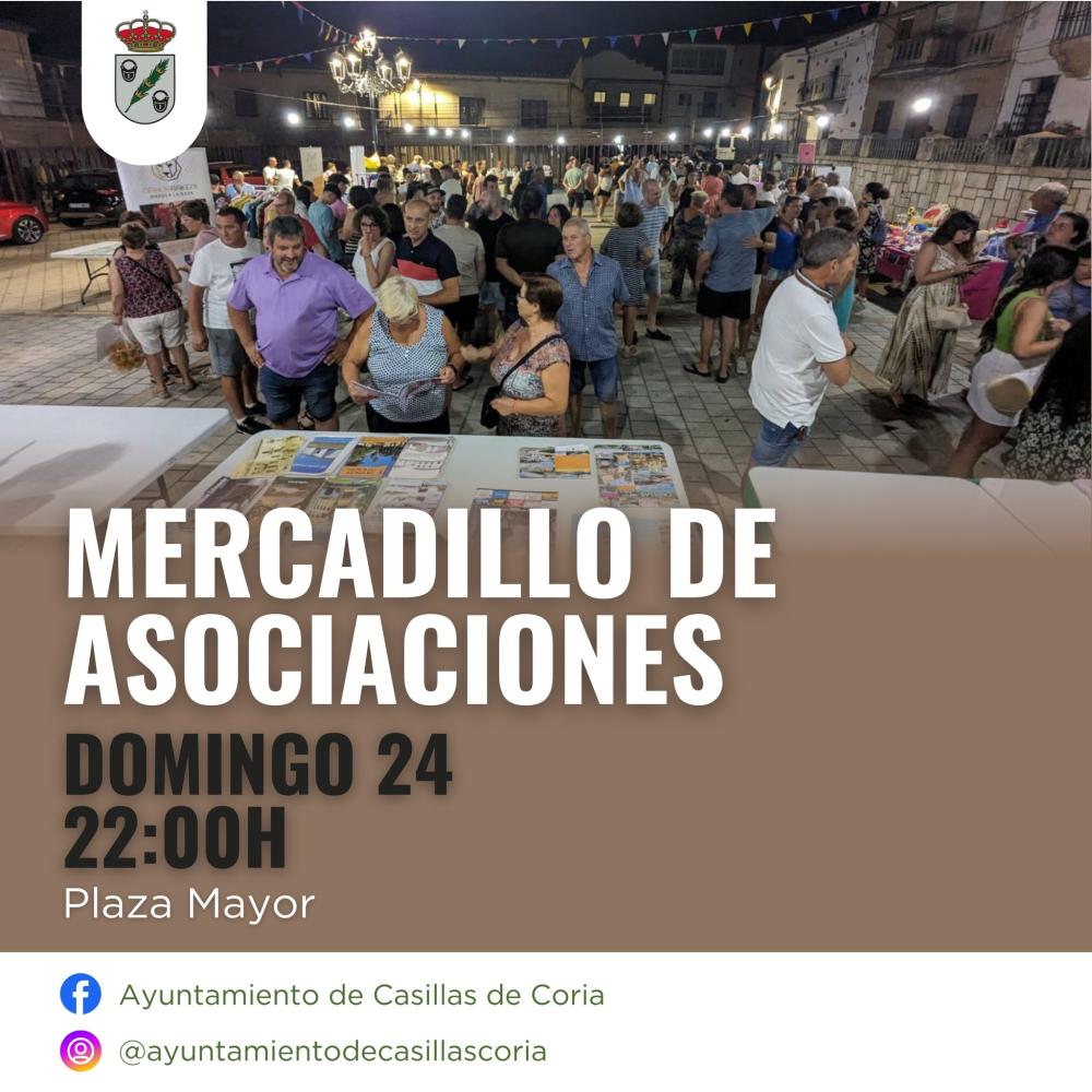 Imagen 24 de Agosto - Mercadillo de asociaciones Casillas de Coria