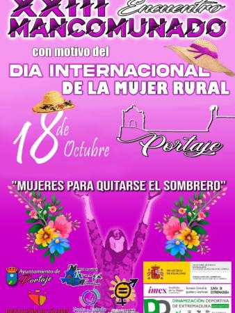 Imagen 18 de Octubre - Encuentro mancomunado con motivo del Día Internacional de la Mujer Rural en Portaje