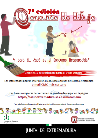 Imagen 7ª edición del concurso de pintura infantil y juvenil bajo el lema “Y para ti… ¿Qué es el Consumo Responsable?”