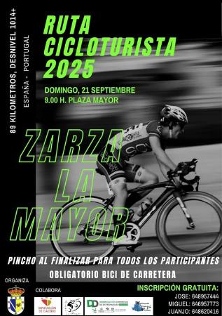 Imagen 21 de Septiembre - Ruta cicloturista en Zarza La Mayor