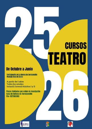 Imagen Cursos de Teatro 2025/26 – Universidad Popular de Torrejoncillo