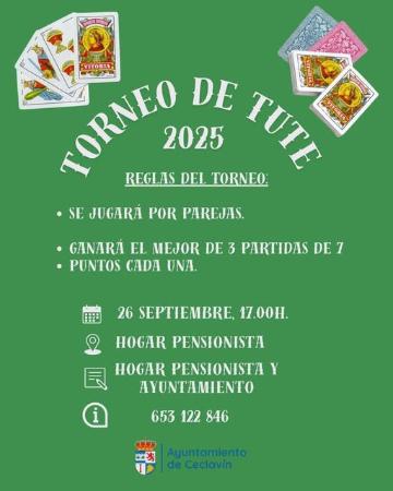 Imagen 26 de Septiembre - Torneo de tute en Ceclavín