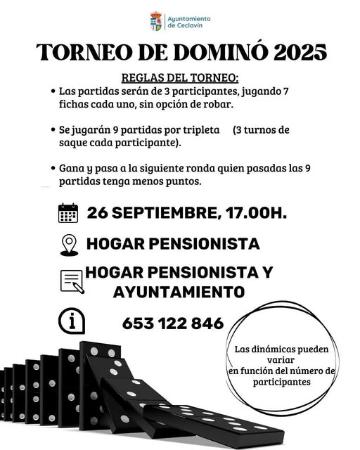 Imagen 26 de Septiembre - Torneo Dominó en Ceclavín