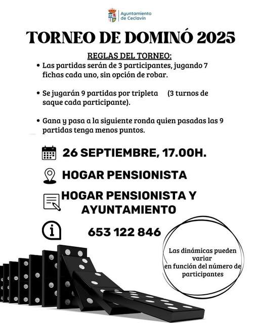 Imagen 26 de Septiembre - Torneo Dominó en Ceclavín