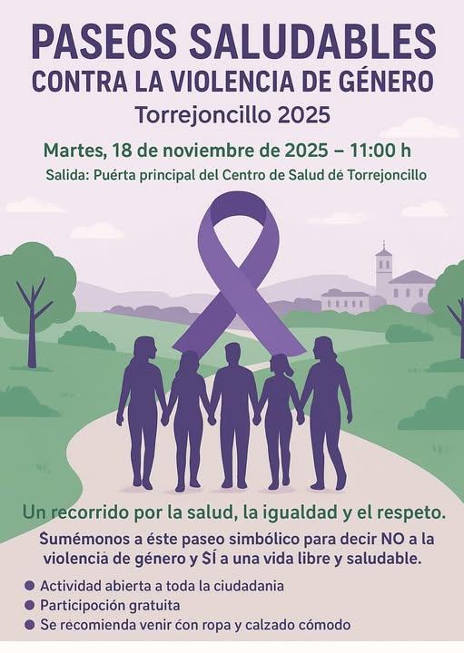 Imagen 18 de Noviembre - PASEOS SALUDABLES CONTRA LA VIOLENCIA DE GÉNERO en Torrejoncillo