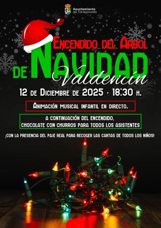 Imagen 12 de Diciembre - Encendido del árbol de Navidad en Valdencín