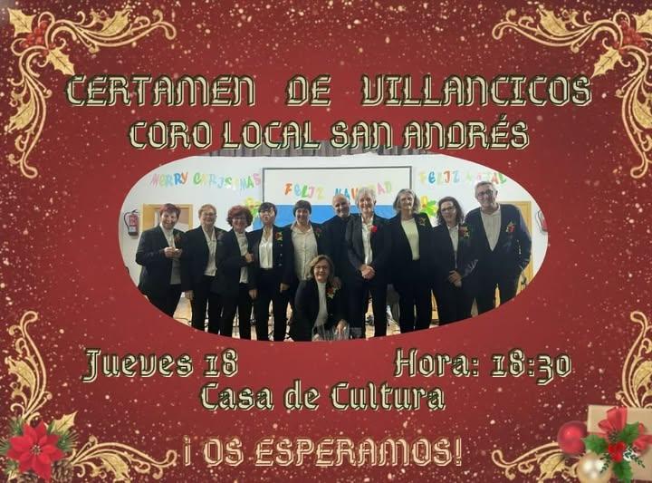 Imagen 18 de Diciembre - Actuación del Coro Local San Andrés en Zarza La Mayor