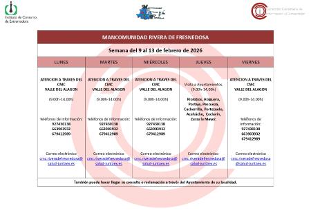 Imagen Oficina de Consumo – Semana del 9 al 13 de febrero de 2026