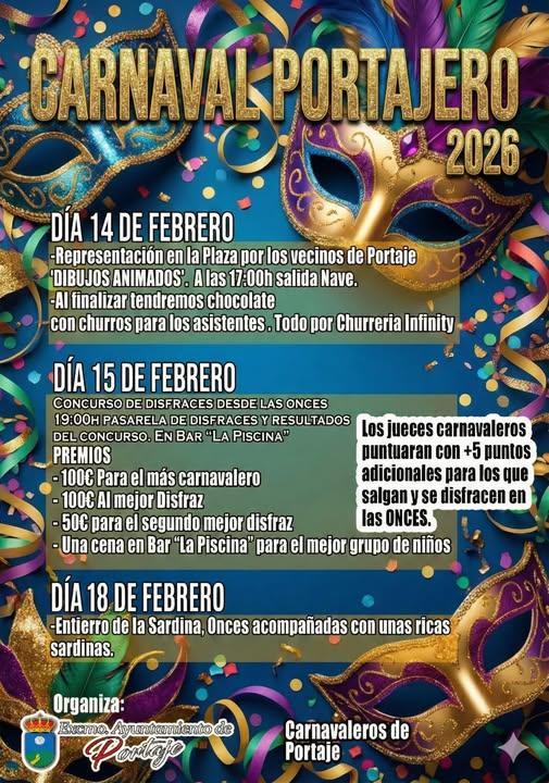 Imagen Del 14 al 18 de Febrero - Carnaval Portajero