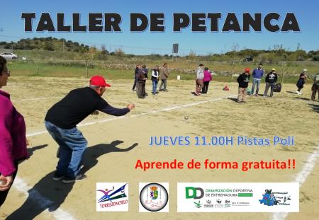 Imagen Mañana arranca el taller de petanca en Torrejoncillo