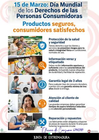 Imagen 15 de Marzo - Dia Mundial para la defensa de los derechos de las personas consumidoras