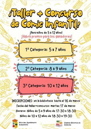 Imagen 17 de Marzo - Taller + Concurso de comic infantil en Acehúche.