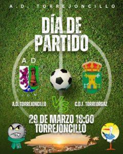 Imagen Finde del 27 al 29 de Marzo - Partidos de la jornadas del equipo senior e inferiores en Torrejoncillo.