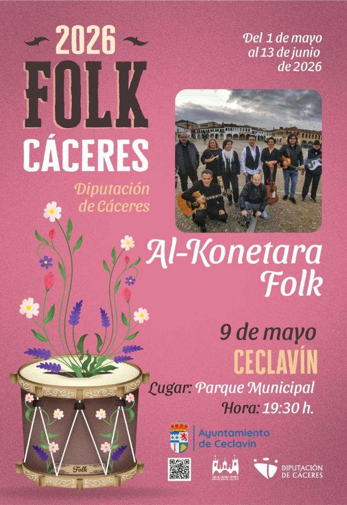 Imagen 9 de Mayo - Festival Folk con el grupo asignado Al-Konétara FOLK en Ceclavín