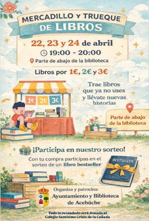 Imagen Del 22 al 24 de Abril - DÍA INTERNACIONAL DEL LIBRO en Acehuche.