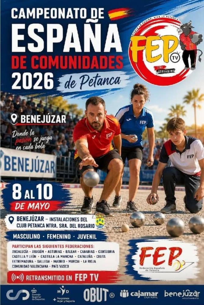 Imagen Del 8 al 10 De Mayo - Concurso de Petanca 2026 en Holguera.