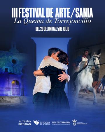 Imagen III FESTIVAL DE ARTE/SANÍA: LA QUEMA DE TORREJONCILLO 2026