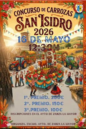 Imagen 16 de Mayo - Concurso de Carrozas San Isidro 2026 en Zarza la Mayor.