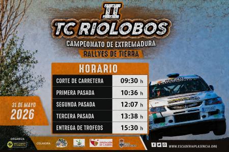 Imagen 31 de Mayo - Horarios del Rallye 2026.