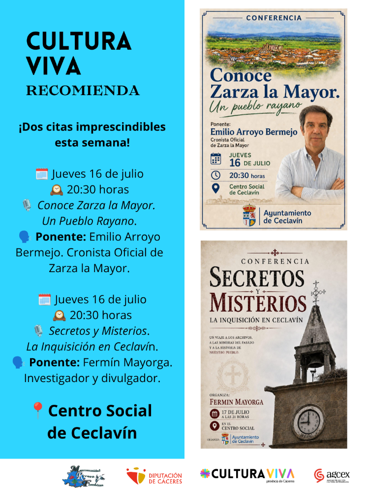Imagen CICLO DE CONFERENCIAS CECLAVÍN