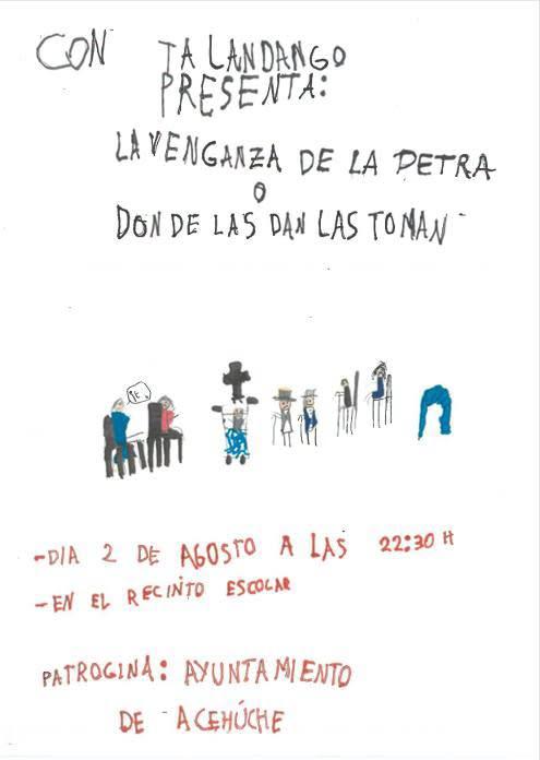 Imagen 2 de Agosto - Representación de la obra de teatro 