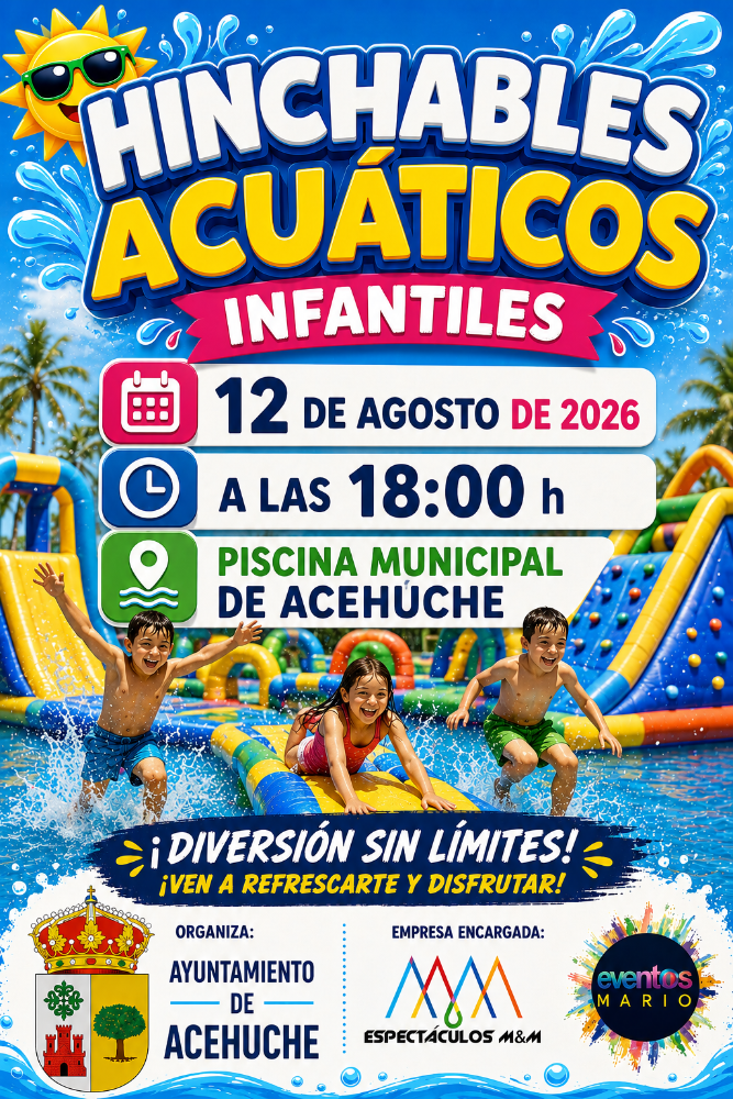 Imagen 12 de Agosto - Hinchables acuáticos infantiles en Acehúche