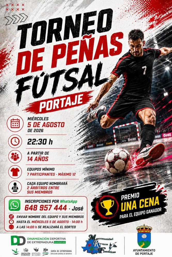 Imagen 5 de Agosto - Torneo de Peñas de Fútbol Sala en Portaje