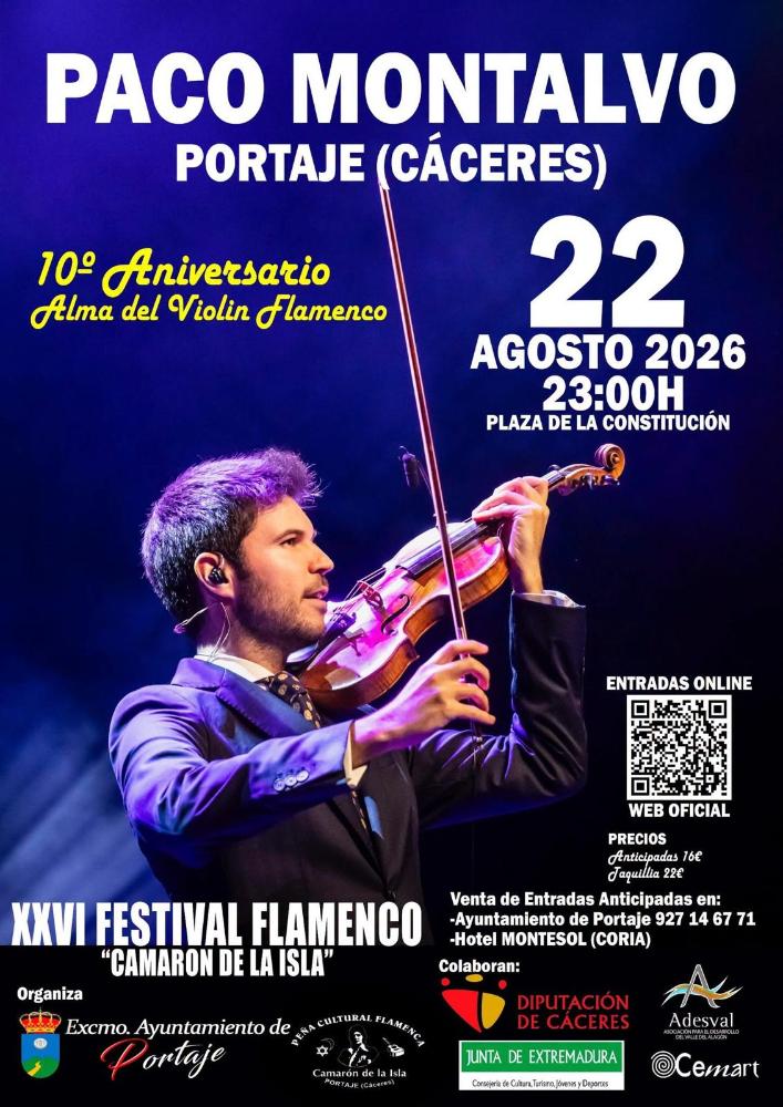 Imagen Paco Montalvo encabeza el XXVI Festival Flamenco 
