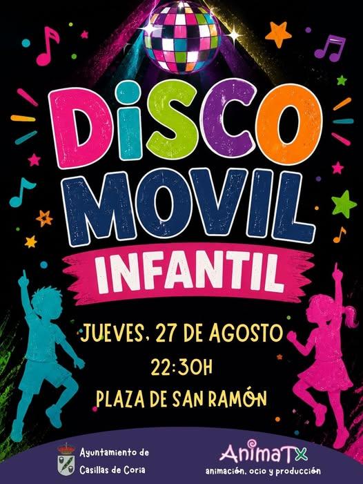 Imagen 27 de Agosto - Disco movil infantil en Casillas de Coria