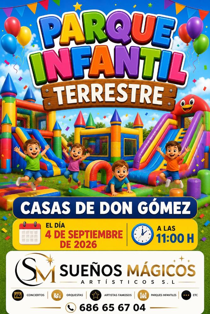 Imagen 4 de Septiembre - Parque infantil terrestre en Casas de Don Gomez