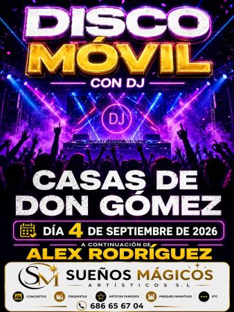 Imagen 4 de Septiembre - Disco móvil en Casas de Don Gómez