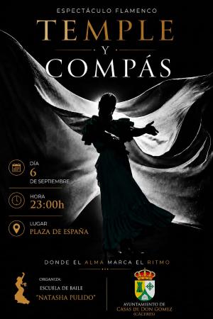 Imagen 6 de Septiembre - Espectáculo flamenco Temple y compás en Casas de Don Gómez
