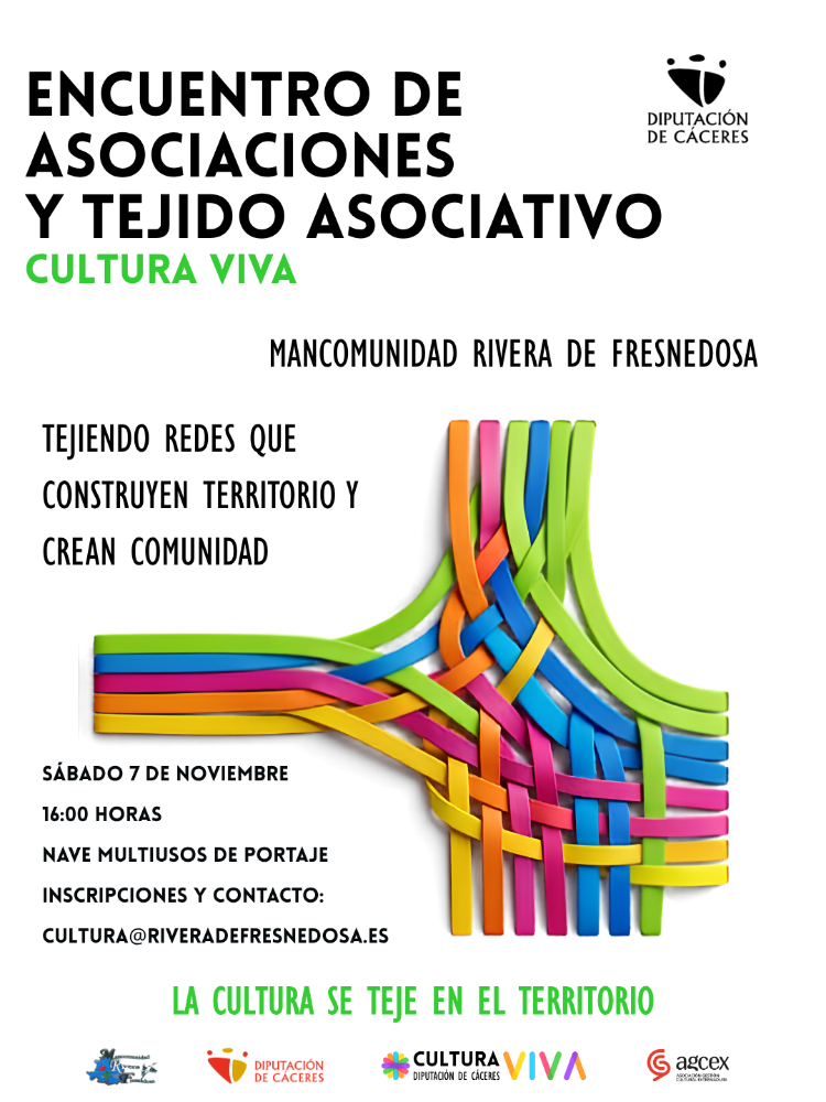 Imagen Encuentro de Asociaciones y Tejido Asociativo en Portaje (sábado 7 de noviembre)