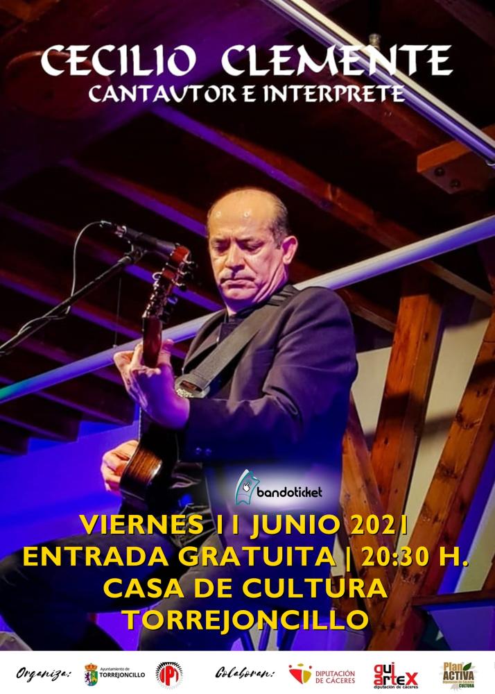 Imagen 11 de Junio - Actuación del cantautor Cecilio Clemente en Torrejoncillo